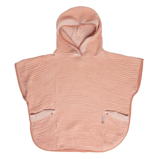 Poncho - Pure Cotton - Pink